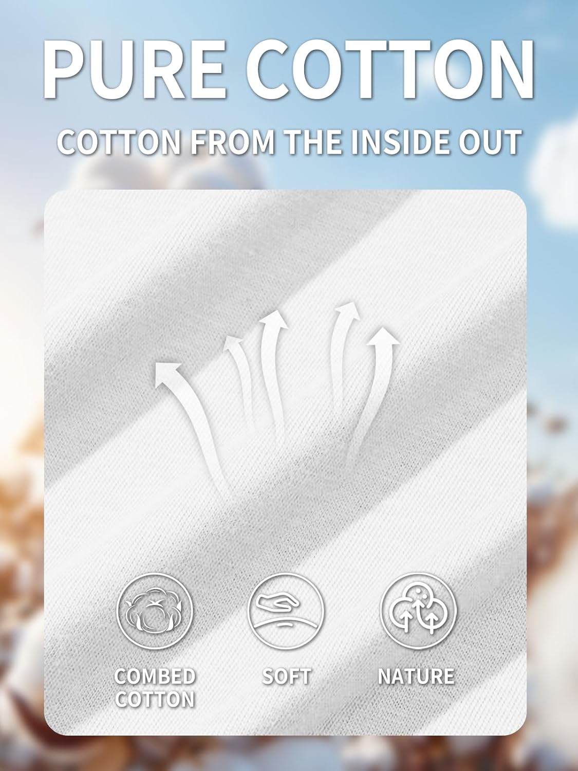 MAGNIVIT Men's Shirts Short Sleeve Cotton T-Shirt Crew Neck Light Tees Classic Basic Casual Tops Plain Soft Shirt - Image 5