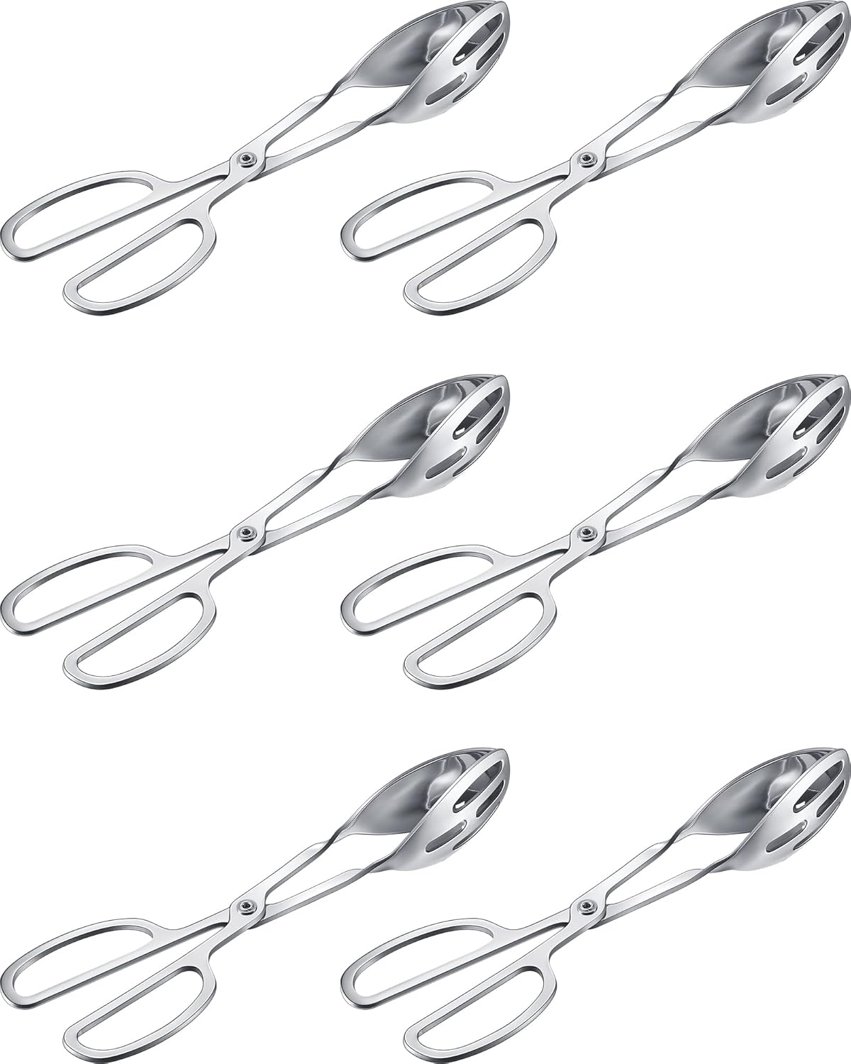 Serving Tongs Set Buffet Tongs Metal Kitchen Tongs Polished