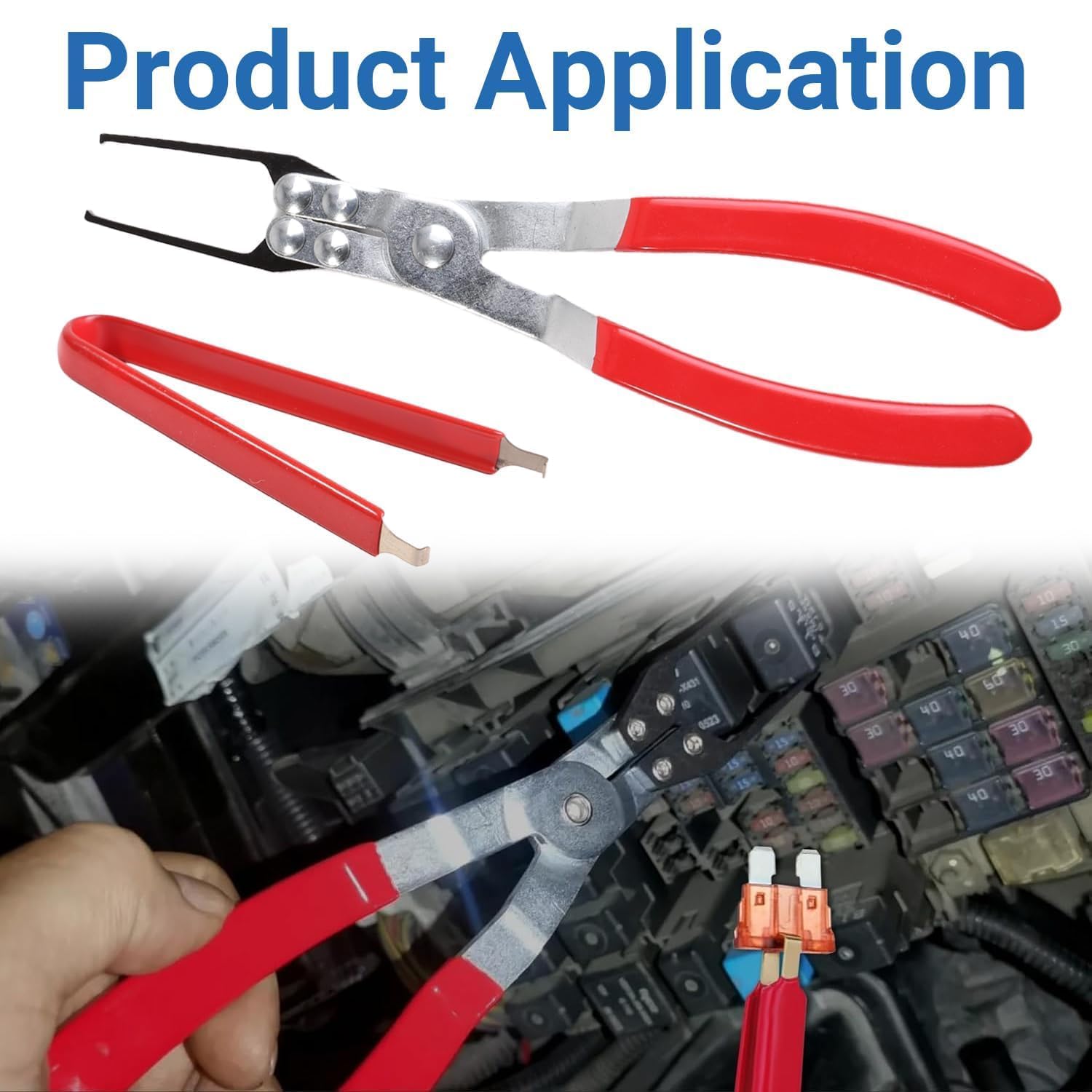 Assortimento di fusibili per auto, 36 pezzi, kit fusibili e estrattore, relè con piccolo strumento di rimozione e 10 pezzi 30/40 Amp 5-pin 12 V relè auto Fuze Puller