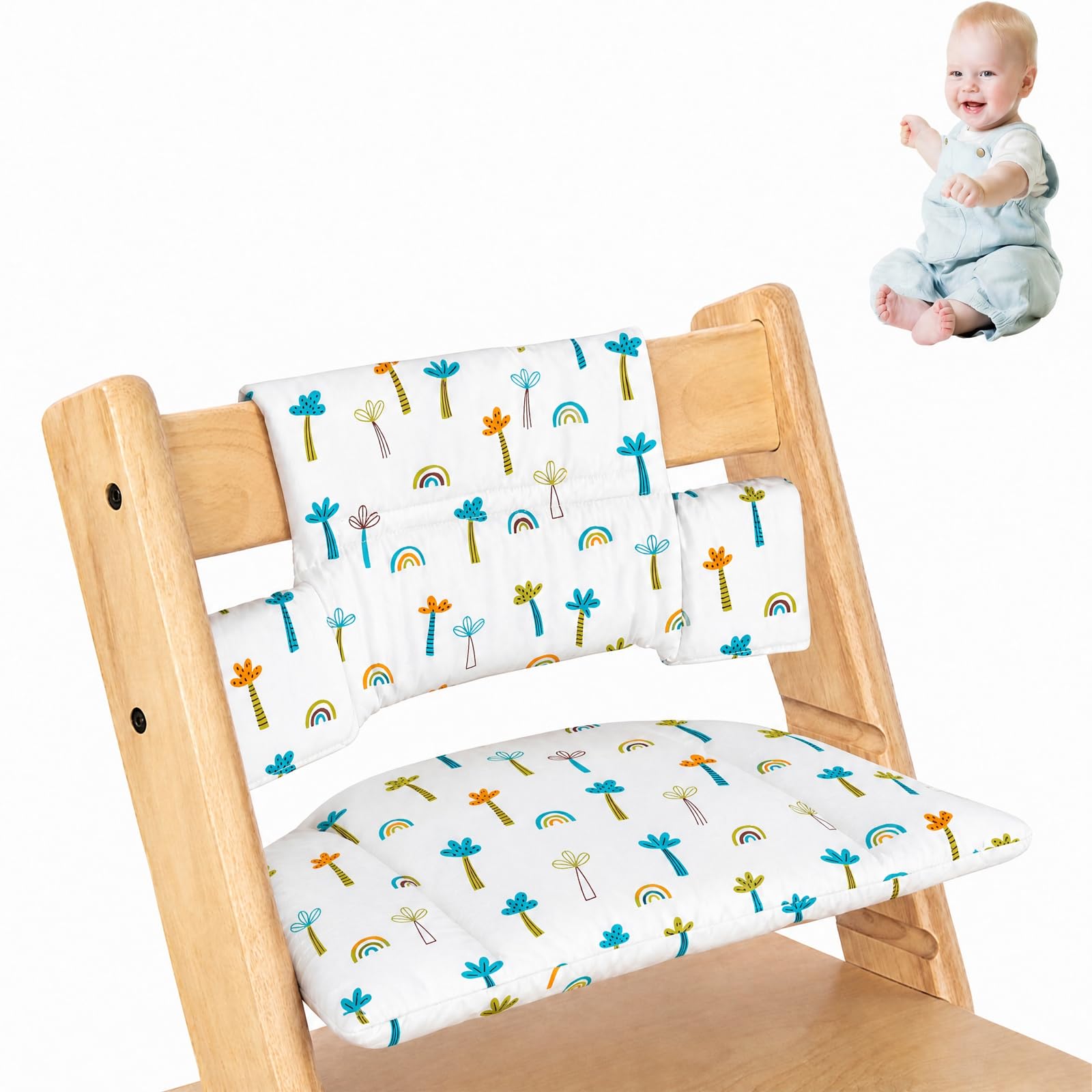Coussin Stokke Tripp Trapp lavable et imperméable pour éviter les taches
