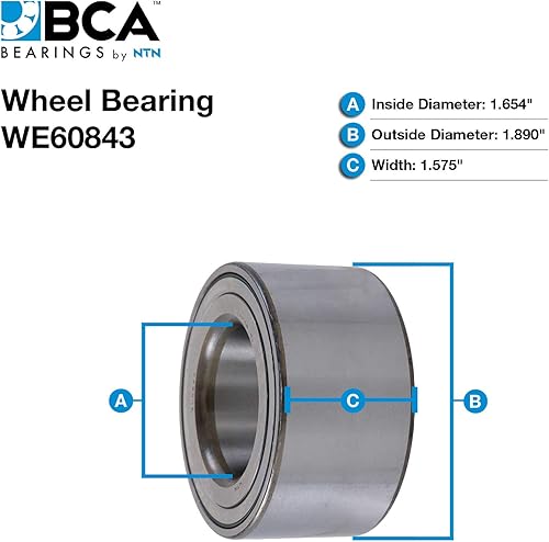 Miniatura 5 de BCA WE60843 Rodamiento de rueda