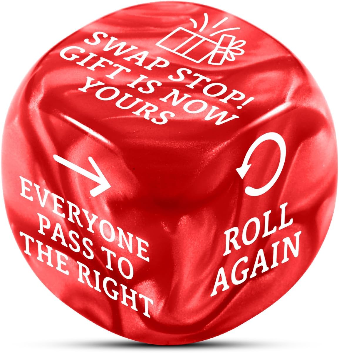 Easter Egg Dice Game,Santa Swap Gift Exchange Dice Christmas Exchange Games Dice Christmas Game for Family Party Favors White Elephants Gifts for Adults Gag Stocking Stuffers for Men Women New Year