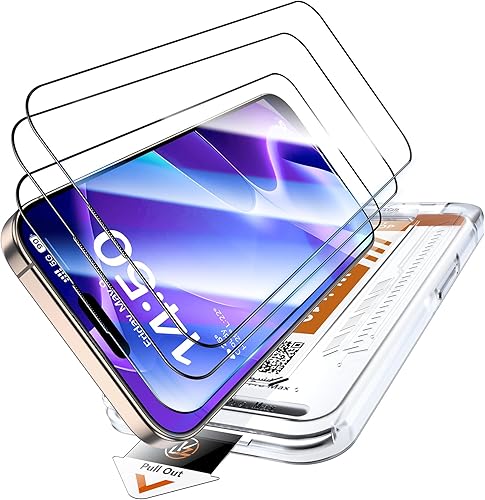 Miniatura 17 de LK Paquete de 2 protectores de pantalla para Google Pixel 10 Pro, paquete de 2 protectores de lente de cámara, vidrio templado para puertos de