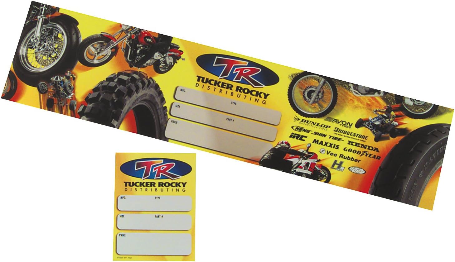 Tucker Rocky Tire Lables 50 Pack 370200 Amazon.ca Everything Else