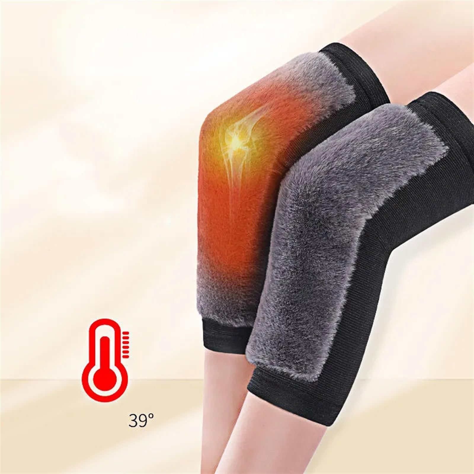 Winter Pluche Kniebeschermer Thermische Kniebraces Voor Senioren Vrouwen Mannen Elastische Kniebeschermers Beenmouwen Voor Skiën Fietsen Kamperen HardlopenW251024 Van 6,48 € | DHgate