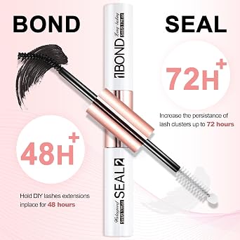 Eyelash Glue, Latex-Free Lash Bond and Seal