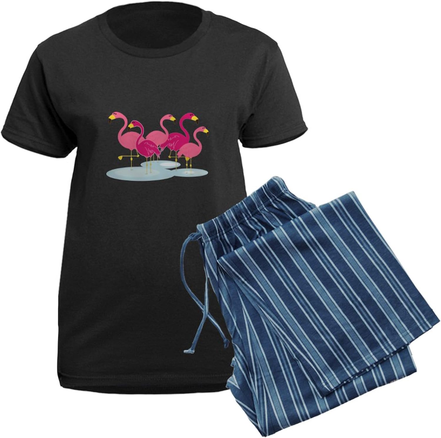 CafePress Flamingos Pajamas Womens Novelty PJ Sleepwear