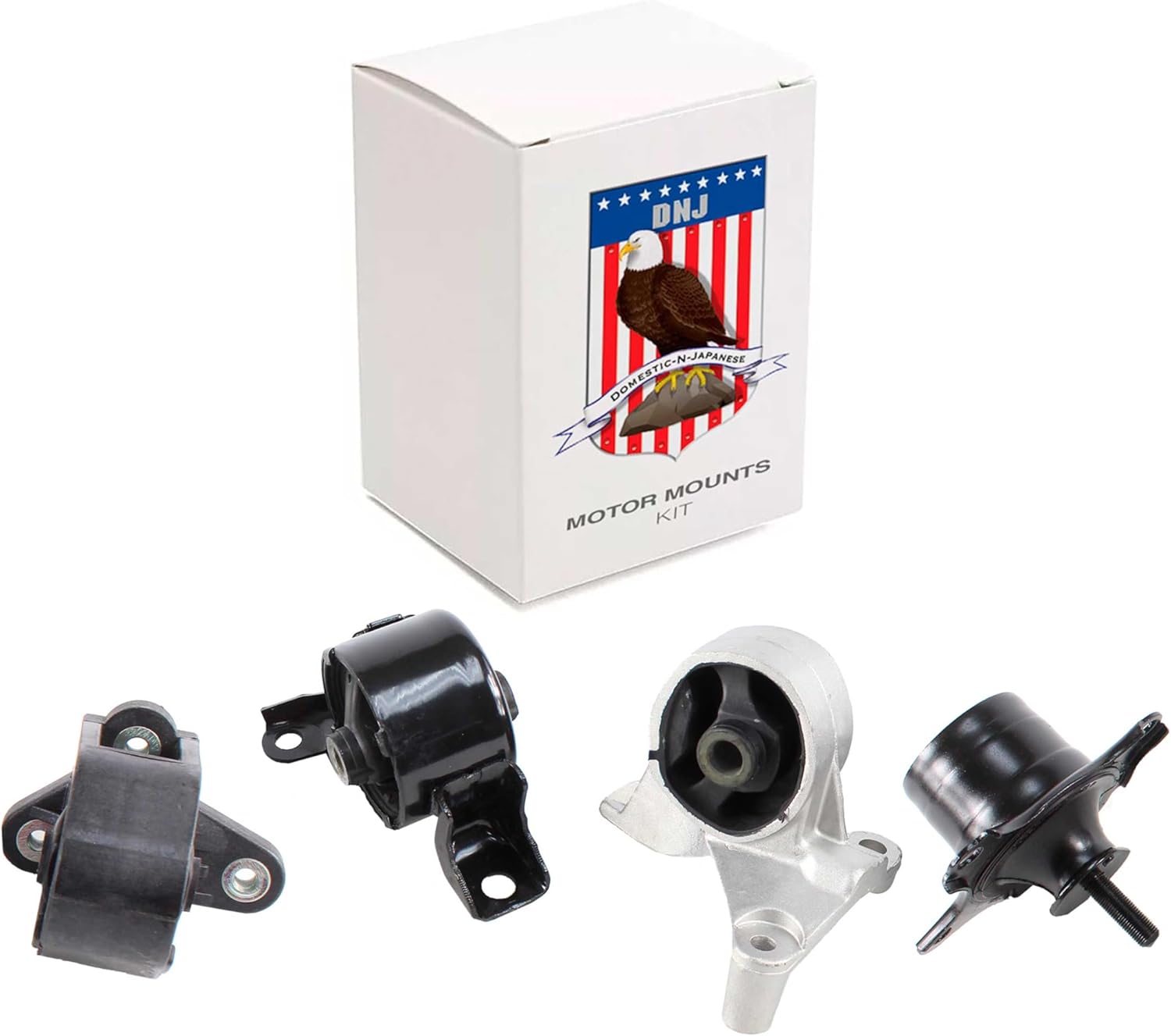 DNJ MMK1019 Motor Mount Kit For 2001-2005 Honda Civic 2 Doors 1.7L