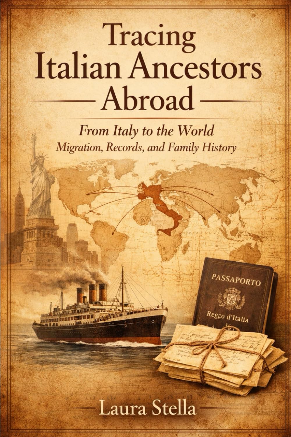 Tracing Italian Ancestors Abroad: From Italy to the World: A Practical Guide to Migration, Records, and Family History