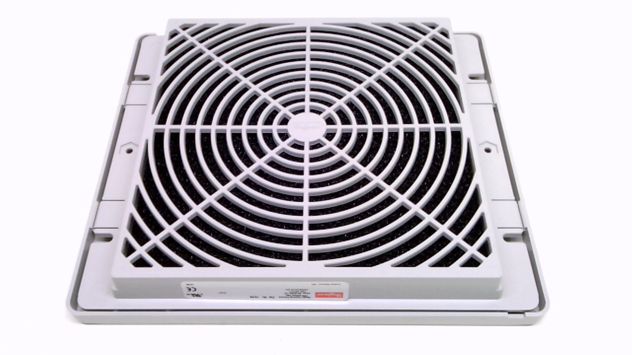 Hoffman TEP6 Exhaust Grille, ABS, Fits 6" Package, Light Gray Amazon