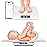 Greater Goods Medical-Grade Baby Scale - Digital Infant & Toddler Scale, 66 lb Capacity, Wiggle-Proof Accuracy, Safe for Delicate Baby Skin