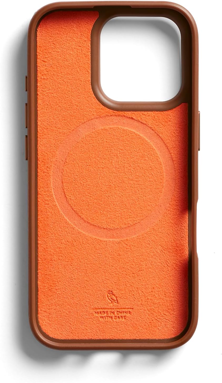 Bellroy Mod Phone Case + Wallet for iPhone 16 Pro (Slim Leather iPhone case, Phone Wallet) - Sienna - Image 3