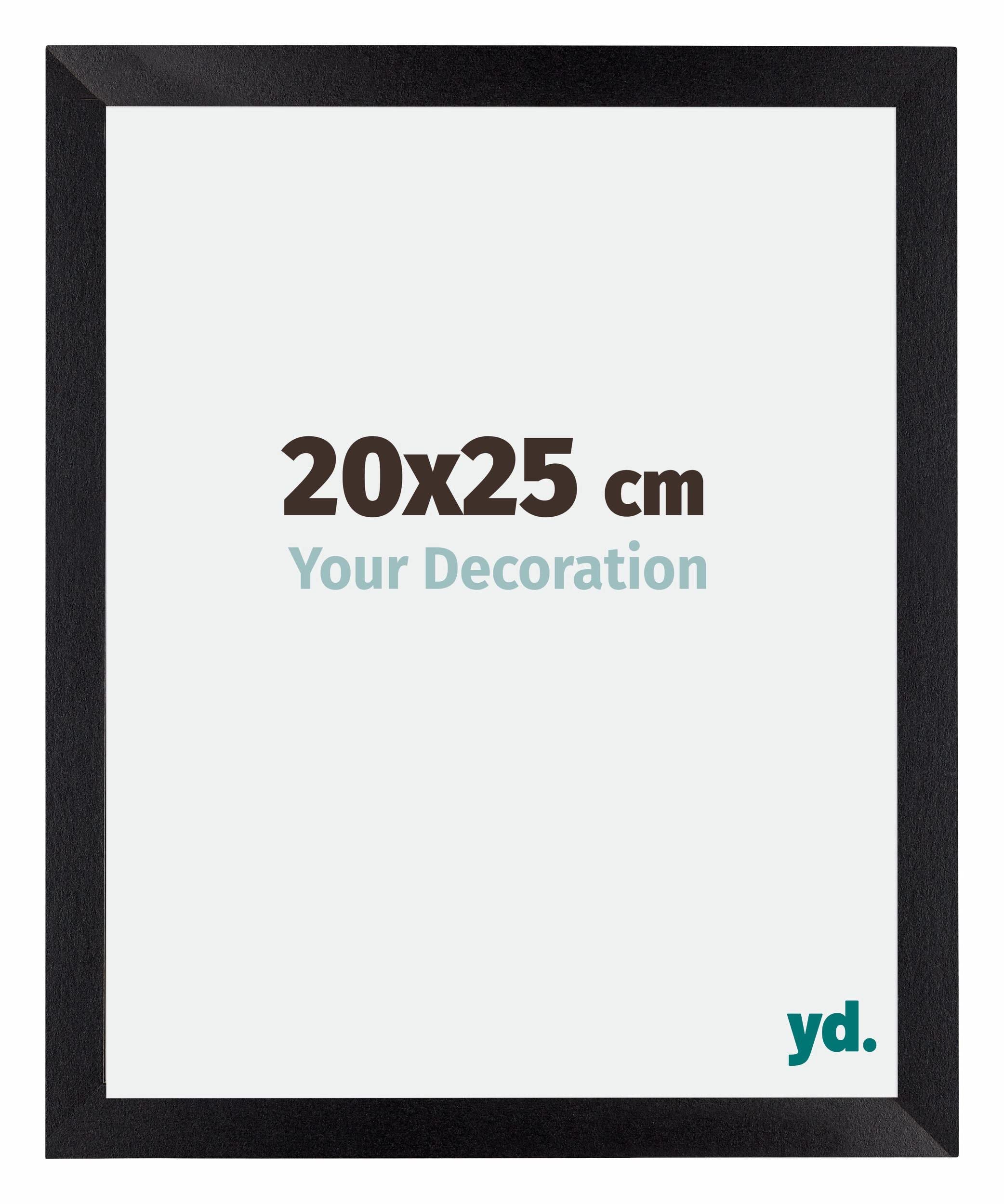 Your Decoration - Picture Frame 20x25 cm - Black Matte - Decorative Wall Frame in MDF with Antireflection - Frame 20x25 - Mura — image 1