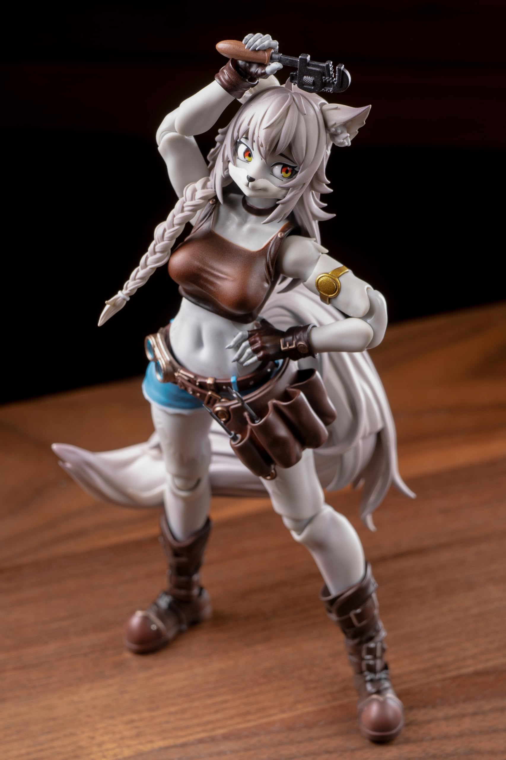 TOYVERSE LADOTOYS 1/12 Action-Figur, magische Kontinente Abenteurer-Trupf, Teil 1, Repair Liya Alopex, bewegliche Gelenke, Charaktermodell, ab 15 Jahren