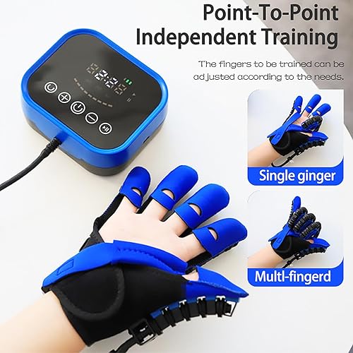 Miniatura 2 de Rehabilitation Robot Gloves Finger Training Equipment for Stroke Rehab, Hand Function Recovery, Physical Therapy Hand Strengthening Devices, Mode