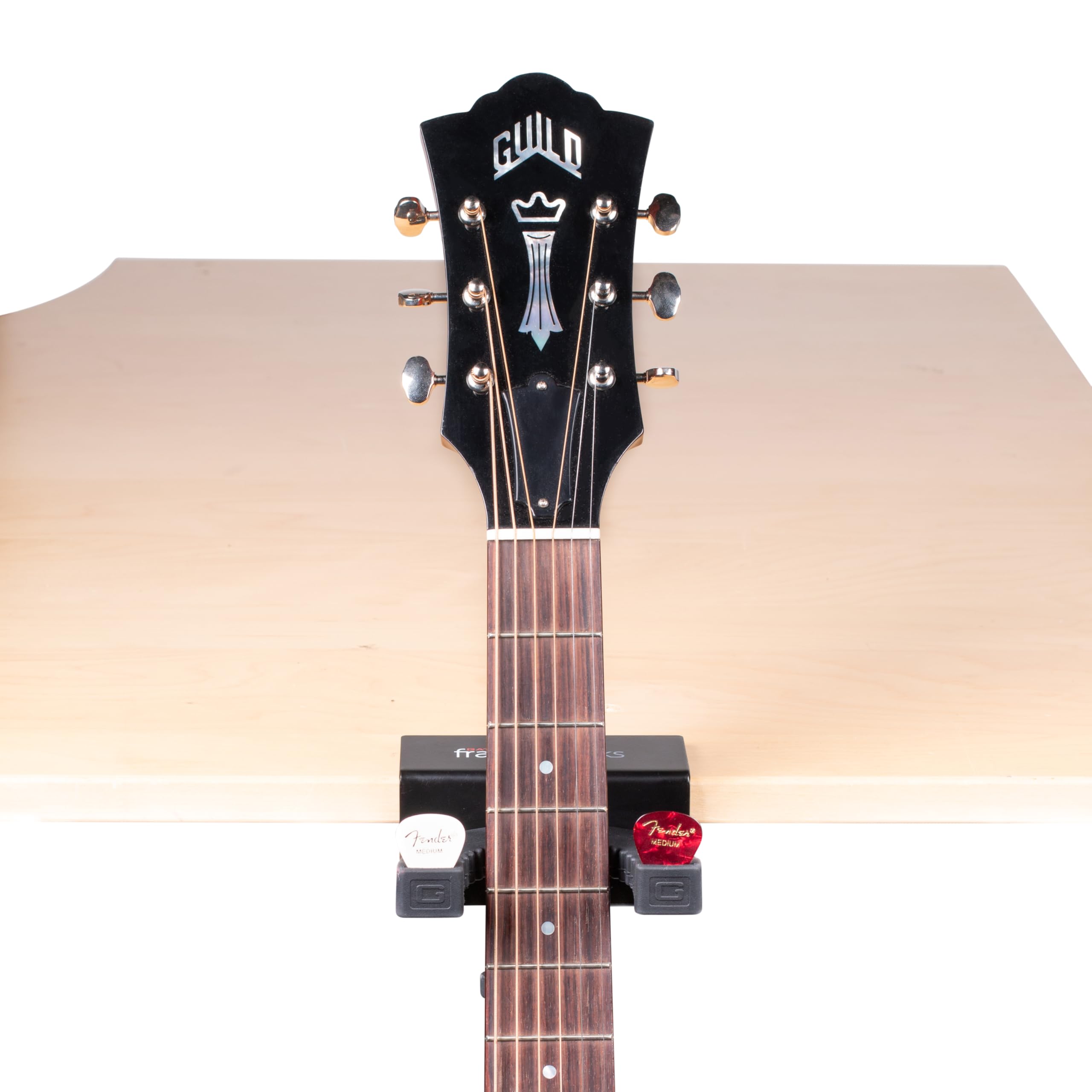Gator Frameworks Gitarrenhalshalter mit Tischklemme (GFW-GTRDSKCLAMP-1000)