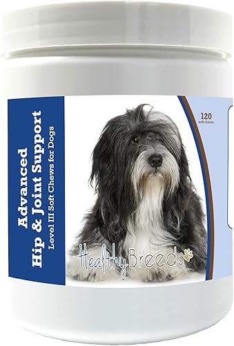 Miniatura 1 de Healthy Breeds Lhasa Apso Advanced Hip & Joint Support Level III - Masticables suaves para perros, promueve una vida activa y cómoda con