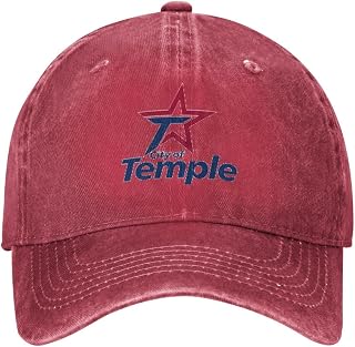 Seal of Temple, Texas Baseball Cap for Men Women Hats Adjustable Dad Hat Cotton Caps