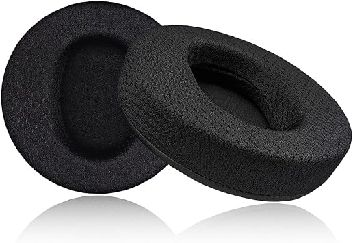 100MM Replacement Earpads for AKG Headphone K52 K72 K92 K240 K241 K242 K271 K272 K340 K551 K553 M220 Non Wrinkled Ear Pads. Black