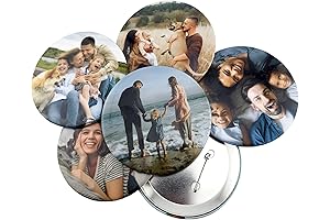 3.5" Big Button with Photo to Design Your Own Picture
