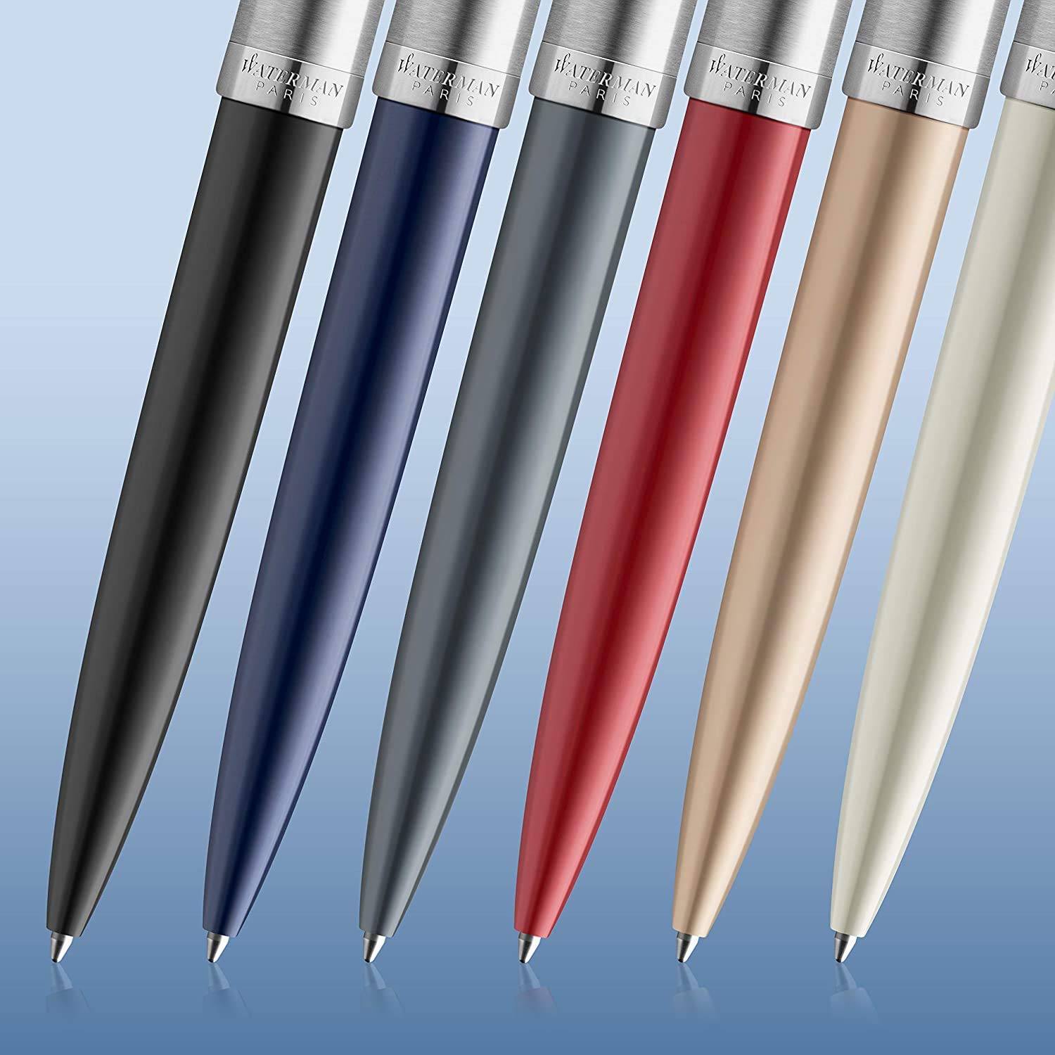 Amazon | WATERMAN ウォーターマン 公式 ボールペン 油性 エンブレム