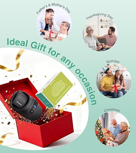 Miniatura 8 de Medcursor Masajeador de manos, mejorado 2026, masajeador de manos con calor y compresión para túnel carpiano y articulaciones rígidas, alivio del