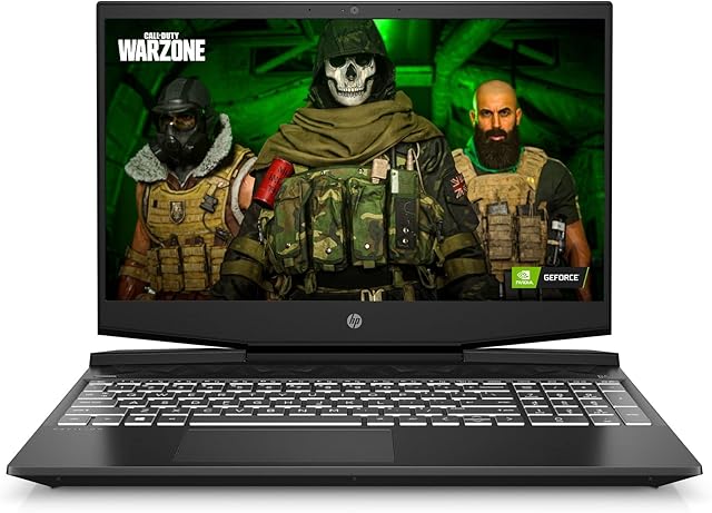HP Pavilion Gaming laptop 15-dk2029na, Full HD, Intel i5, 8GB RAM, 512 GB SSD, NVIDIA GTX 1650, Windows 11 Home - Black