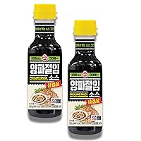 Vista 1 de Ottogi Salsa para picar cebolla, gran salsa de inmersión para barbacoa coreana (11.64 oz) - Paquete de 2