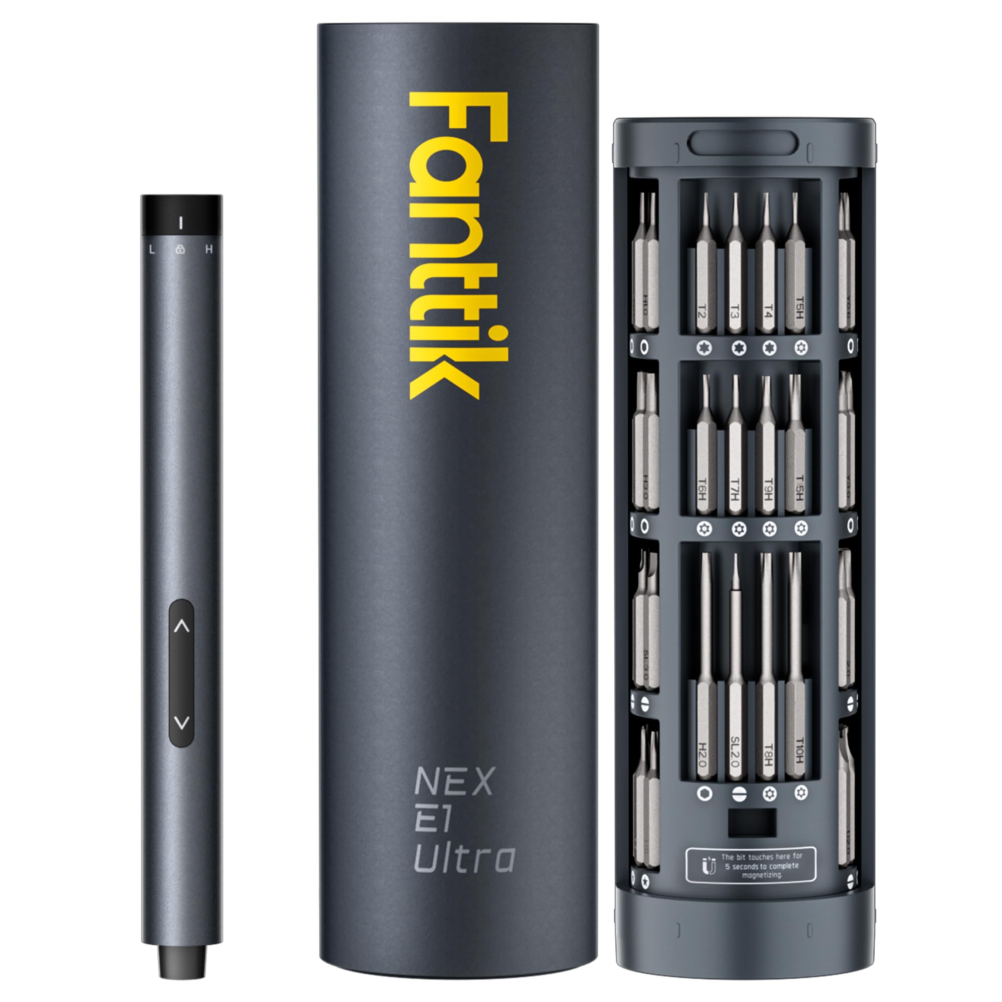 Fanttik E1 Ultra 電動精密ドライバーセット 50本 マグネットビット