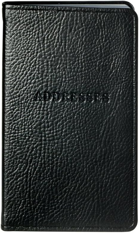 Amazon.com: POST Pocket Address Book, Rustico Black : Everything Else