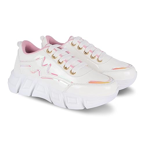Frago Womens Sneakers | Sneakers for Women & Girls | Shoes for Women & Girls | Casual Shoes for Women & Girls | Casual Sneakers.