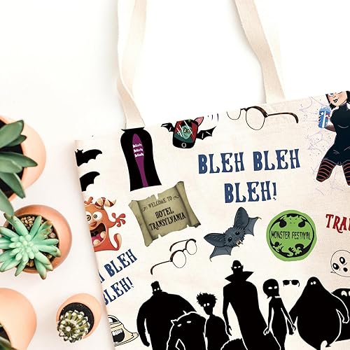 Miniatura 4 de WCGXKO Regalo de espectáculo de cine para fanáticos de la película de hotel, regalo inspirado en la película, bolsa de lona reutilizable bolsa de