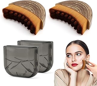 Cepillo facial de contorno linfático, cepillo...