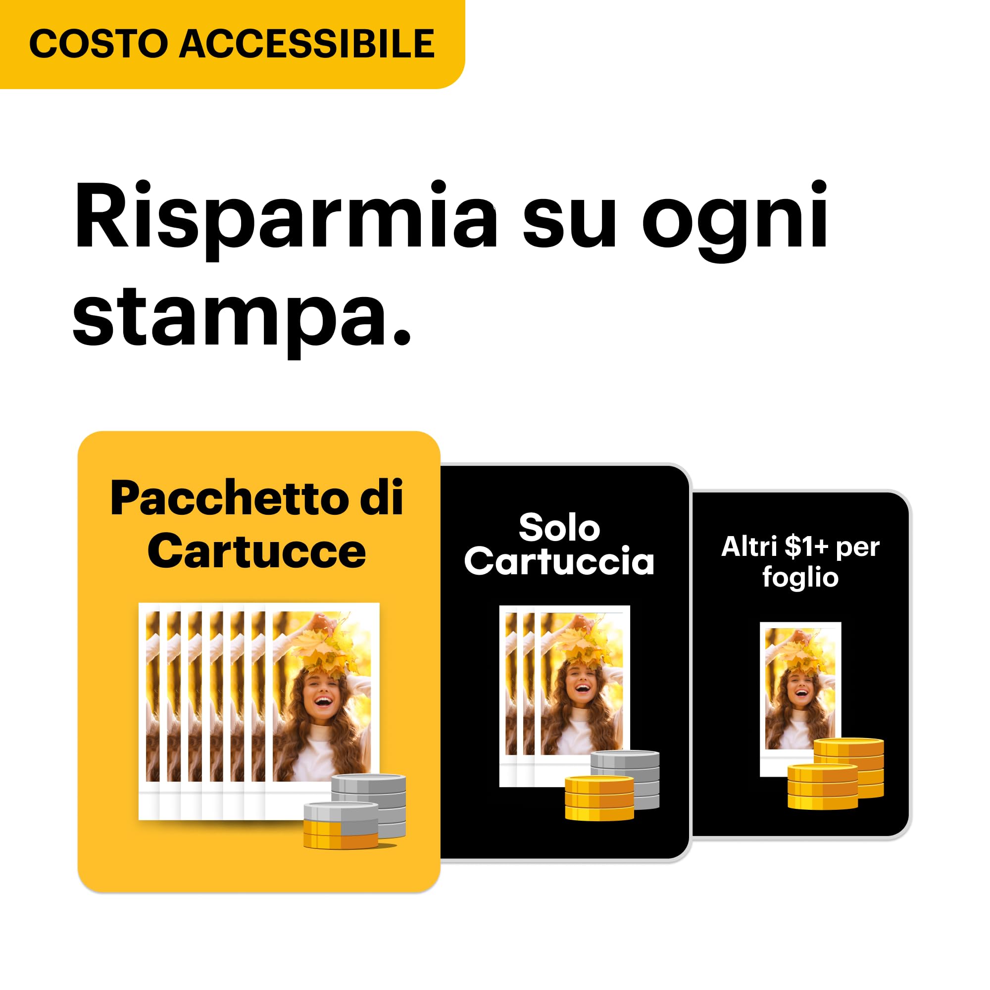 KODAK Mini Shot 2 Era 4PASS 2-in-1 Fotocamera Istantanea & Stampante Fotografica (Fotocamera Istantanea + 8 Fogli inclusi + Pacchetto 30 Fogli, Nero)