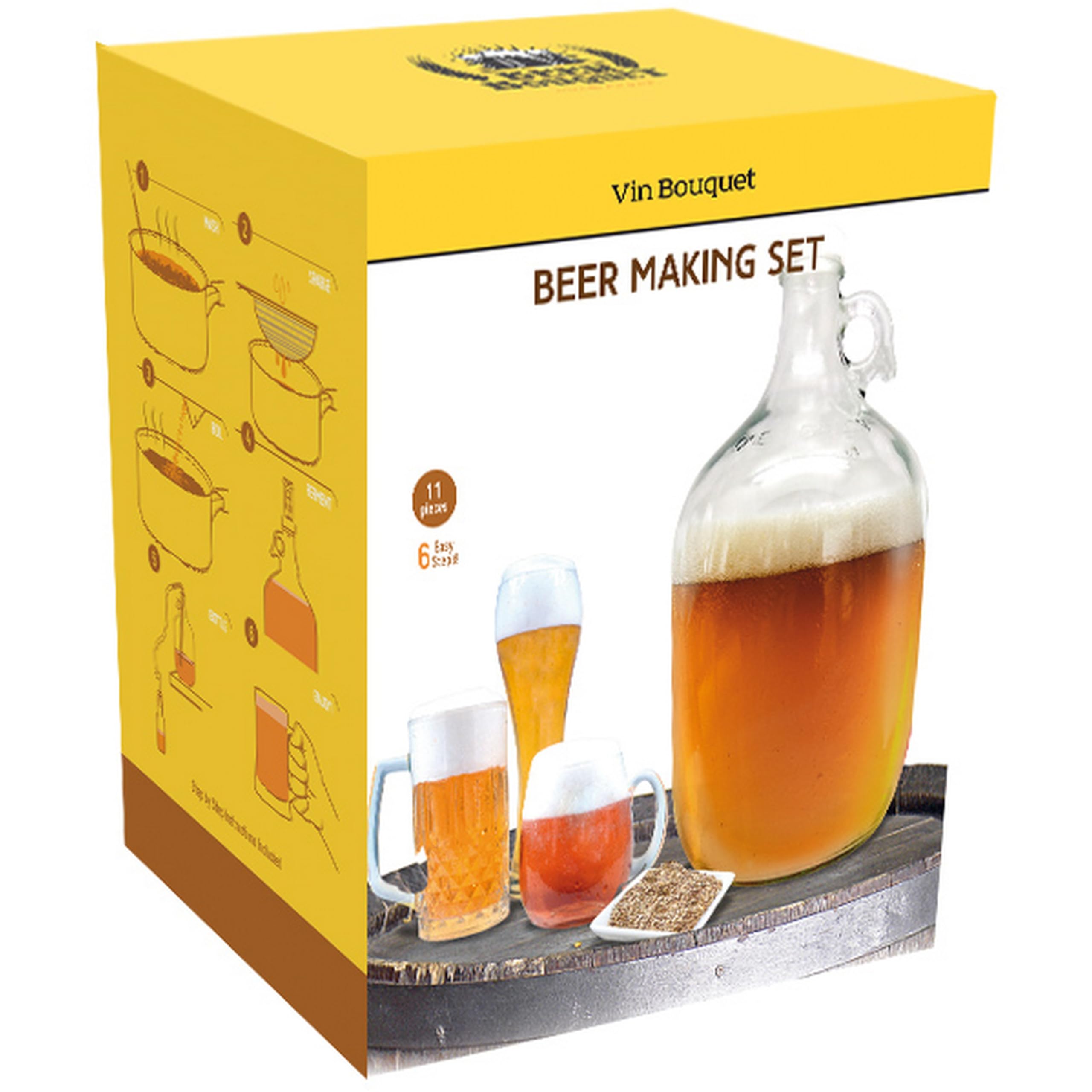 VB VIN BOUQUET FIH 1546 Kit para elaborar tu propia cerveza en casa.