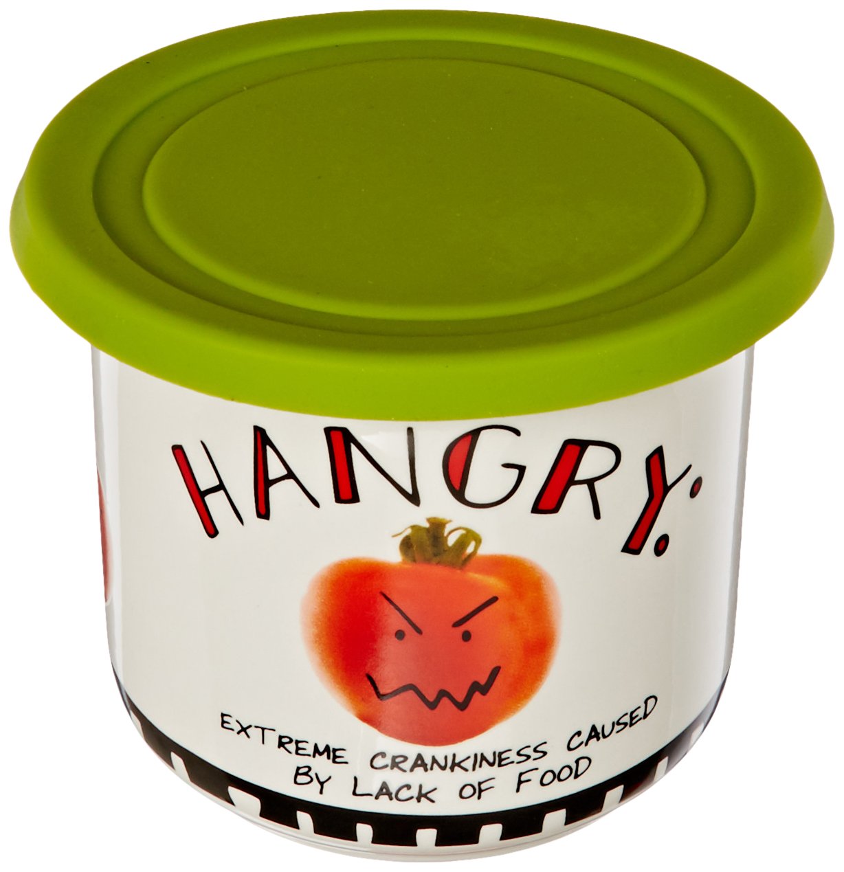 Enesco Hoots and Howlers Container with Lid, Hangry