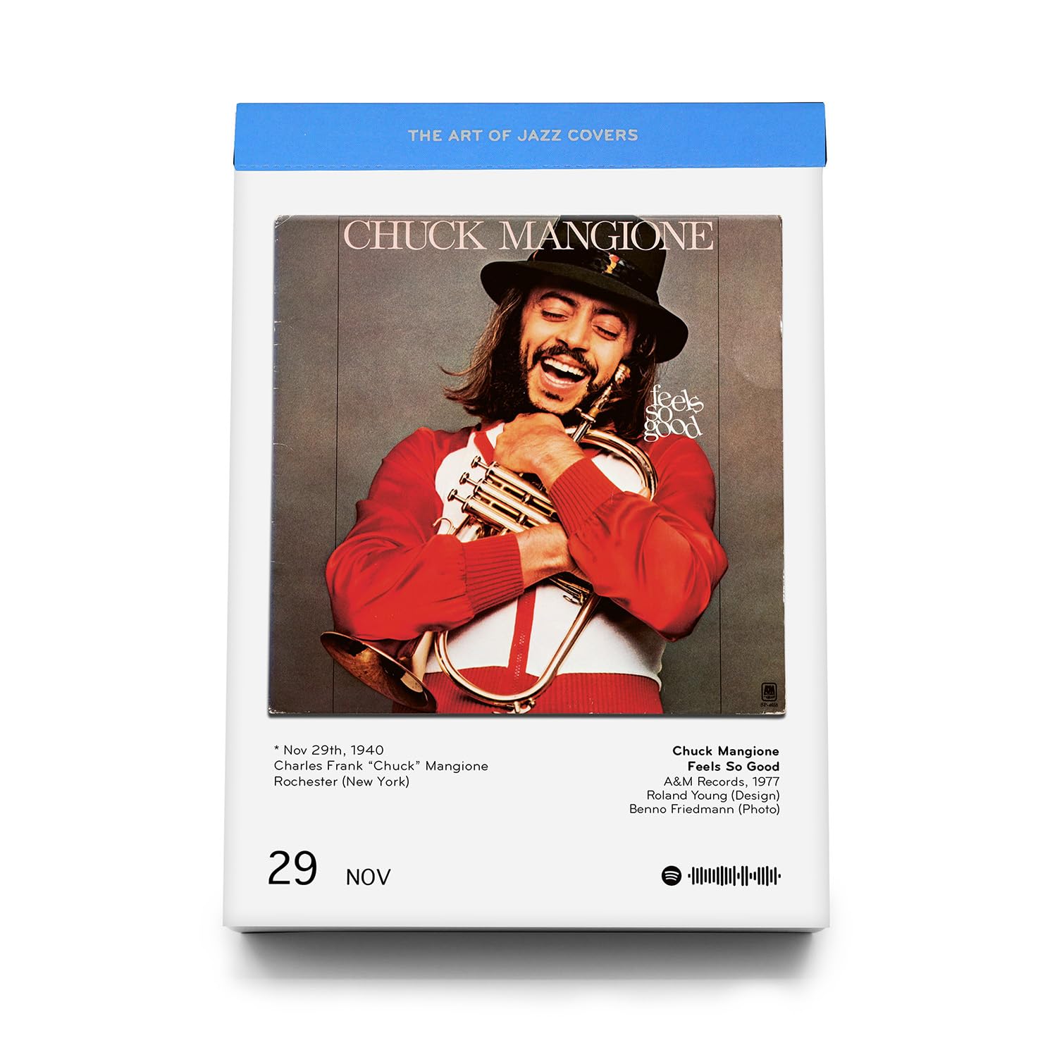 The Art of Jazz Covers 2023 Calendar