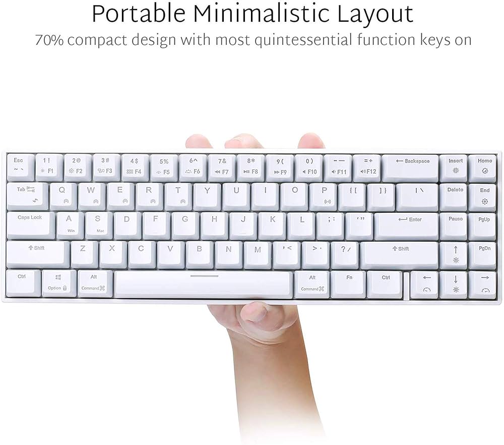☆メカニカル式ゲーミングキーボードLEDバックライト付き 楽天市場】e元素 ゲーミングキーボード 有線 全61キー無衝突