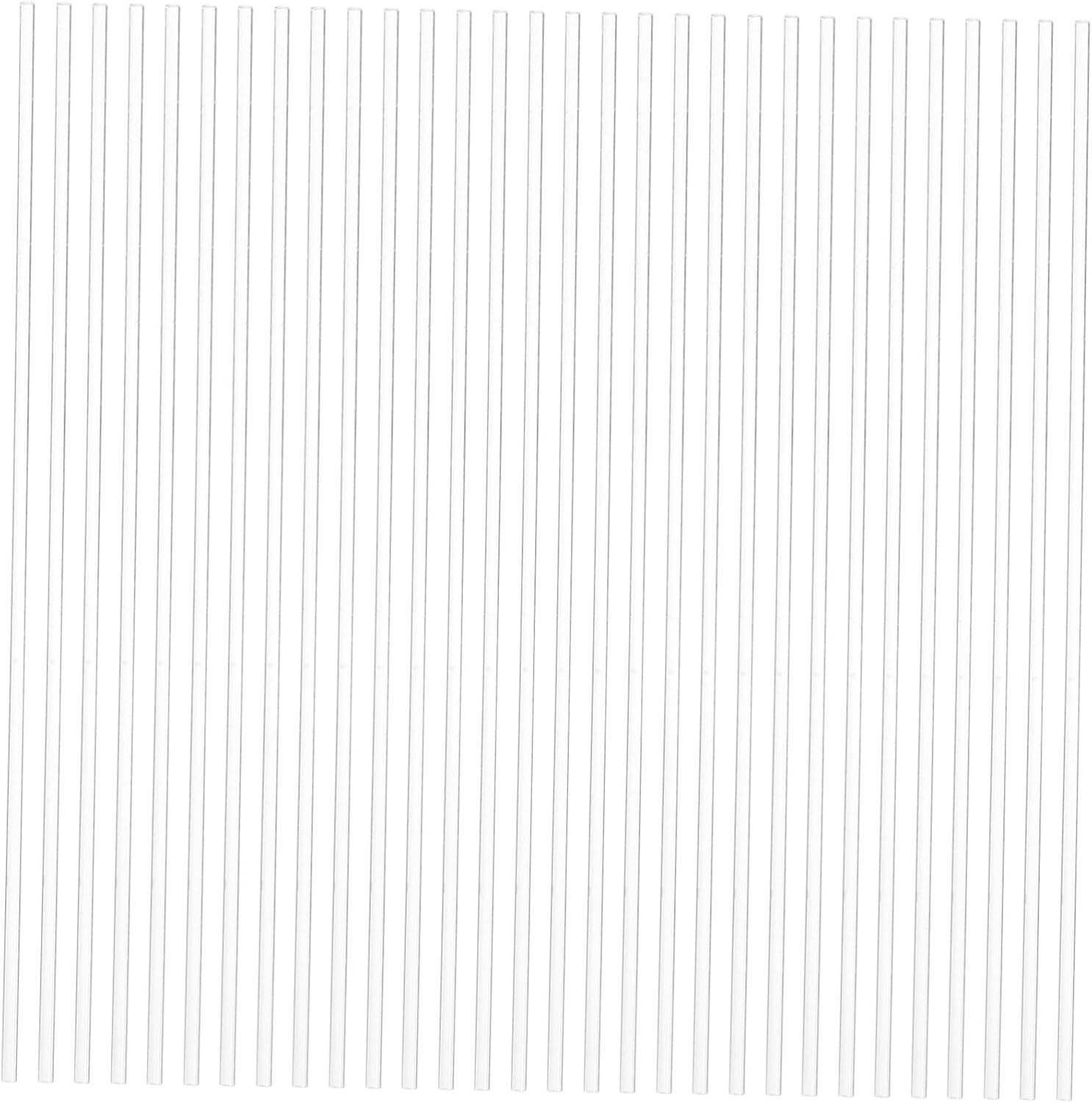 PRETYZOOM 500pcs Acrylic Lollipop Sticks for Picks for Cake Safe and Decorative Treat Sticks for Parties and Events