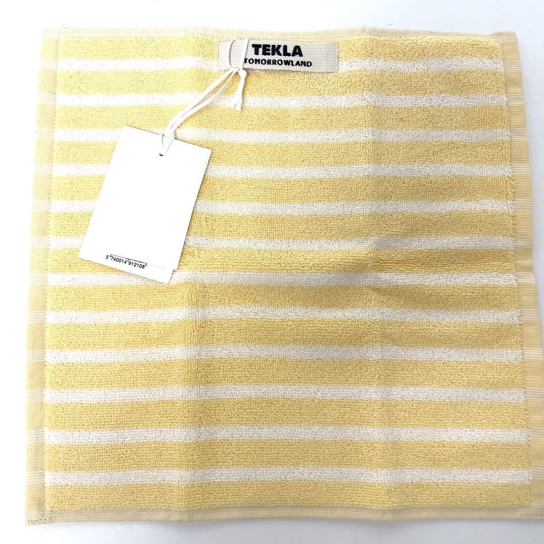 Amazon.co.jp: タグ付 tekla テクラ ウォッシュクロス イエロー