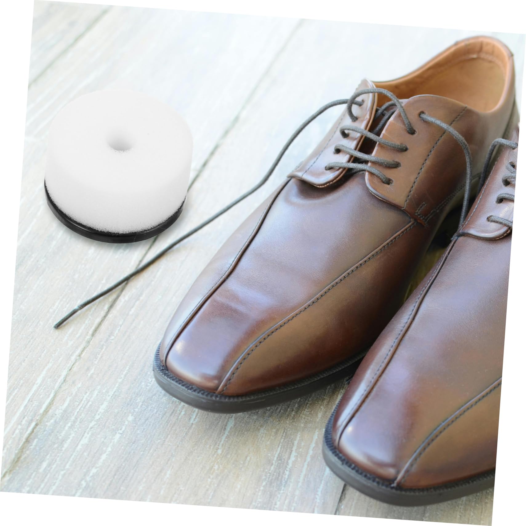 2 Series Cepillos para Limpiar Y Pulir Zapatos Incluye Cepillo De Pulido Y Esponjas Herramientas De Cuidado para Calzado Accesorios Y Multifuncionales para Limpieza De 4 Piezas*2