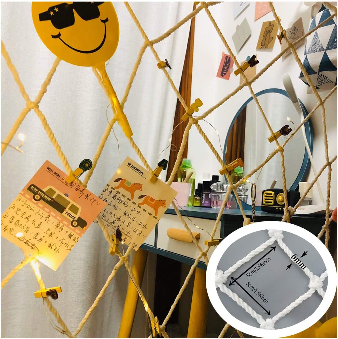 Pet Climbing Net, Climbing Net Outdoor, Nylon Climb Net,Truck Trailer Nets Giant Heavy Duty Large Mesh, for Child Stairs Safe Net