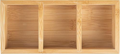 Miniatura 16 de Restaurantware Organizador de condimentos de café de 9.5 x 4.25 x 2 pulgadas, 1 organizador rectangular de crema, 3 compartimentos, resistente a