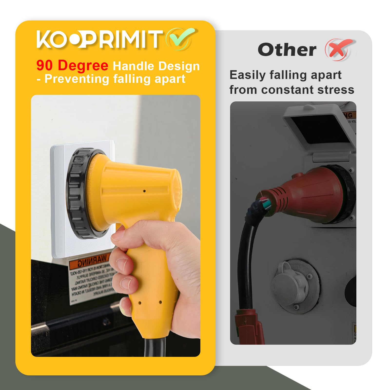Adapter RV 30 A do 110 ze złączem blokującym