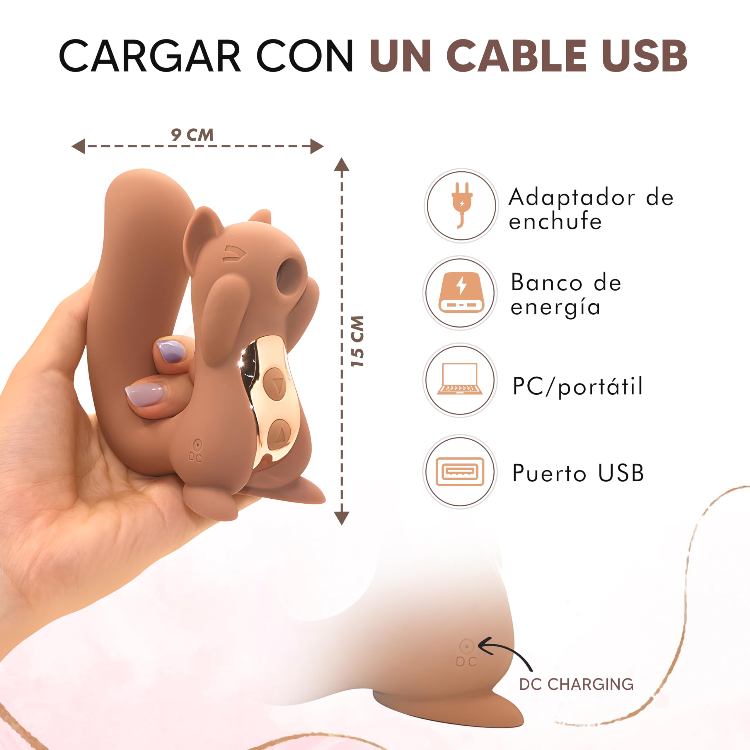 JERRYSHOP Kit Juguetes Eróticos Para Parejas Sexuales, Succionador Vibrador | JERRY-SHOP Kit Juguetes Sexo Mujer Succionador con Vibrador y Consolador Con Ventosa. Diseño Premium, Elegante y Discreto.