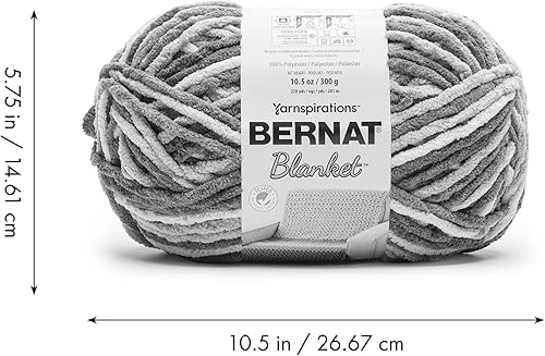 Miniatura 9 de Bernat Manta  Paquete de 2 hilos de abedul tostado 100% poliéster de 220 yardas10.5 onzas