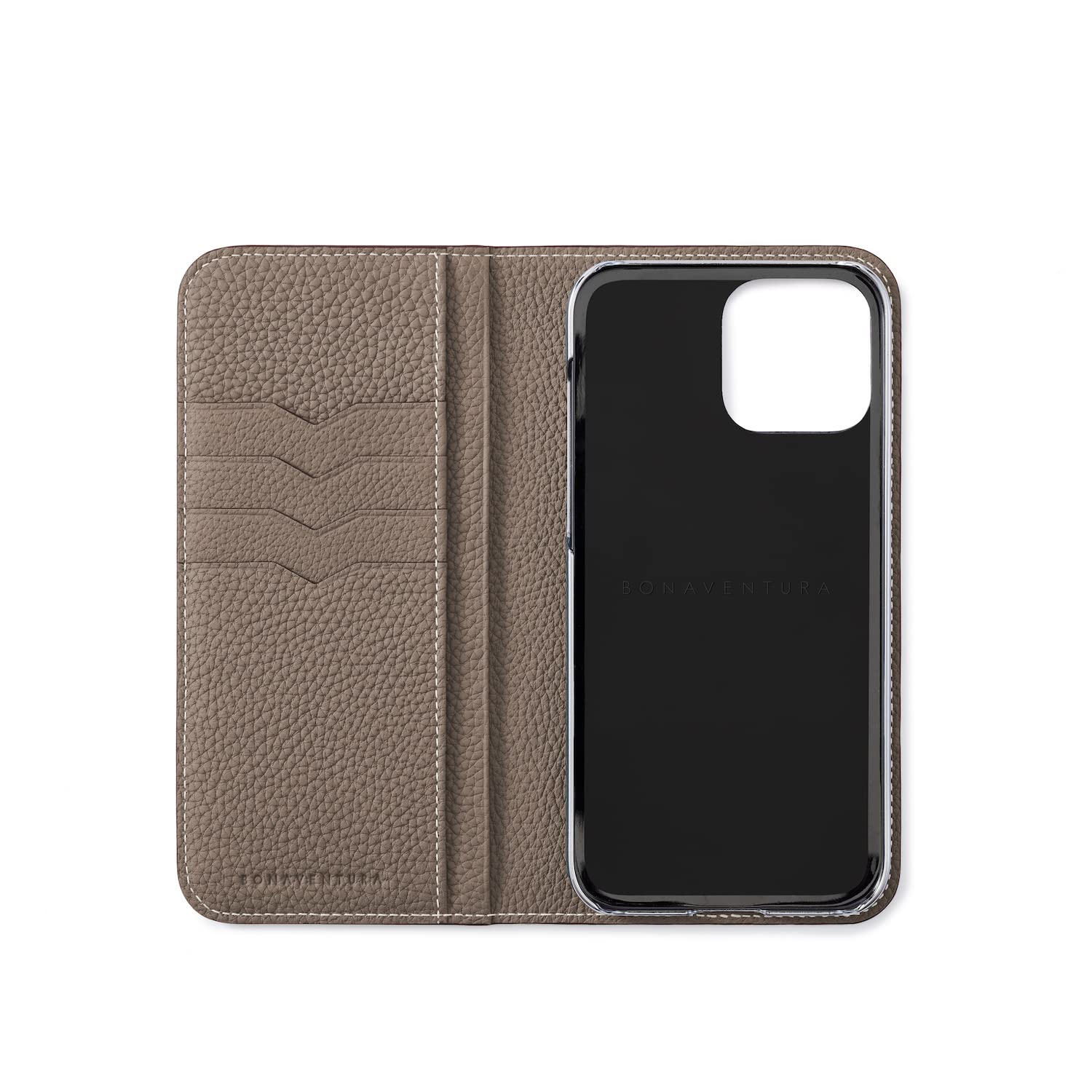 BONAVENTURA iPhone 14 Pro バックカバーケース iPhone 14 Pro) バックカバーケース シュリンクレザー