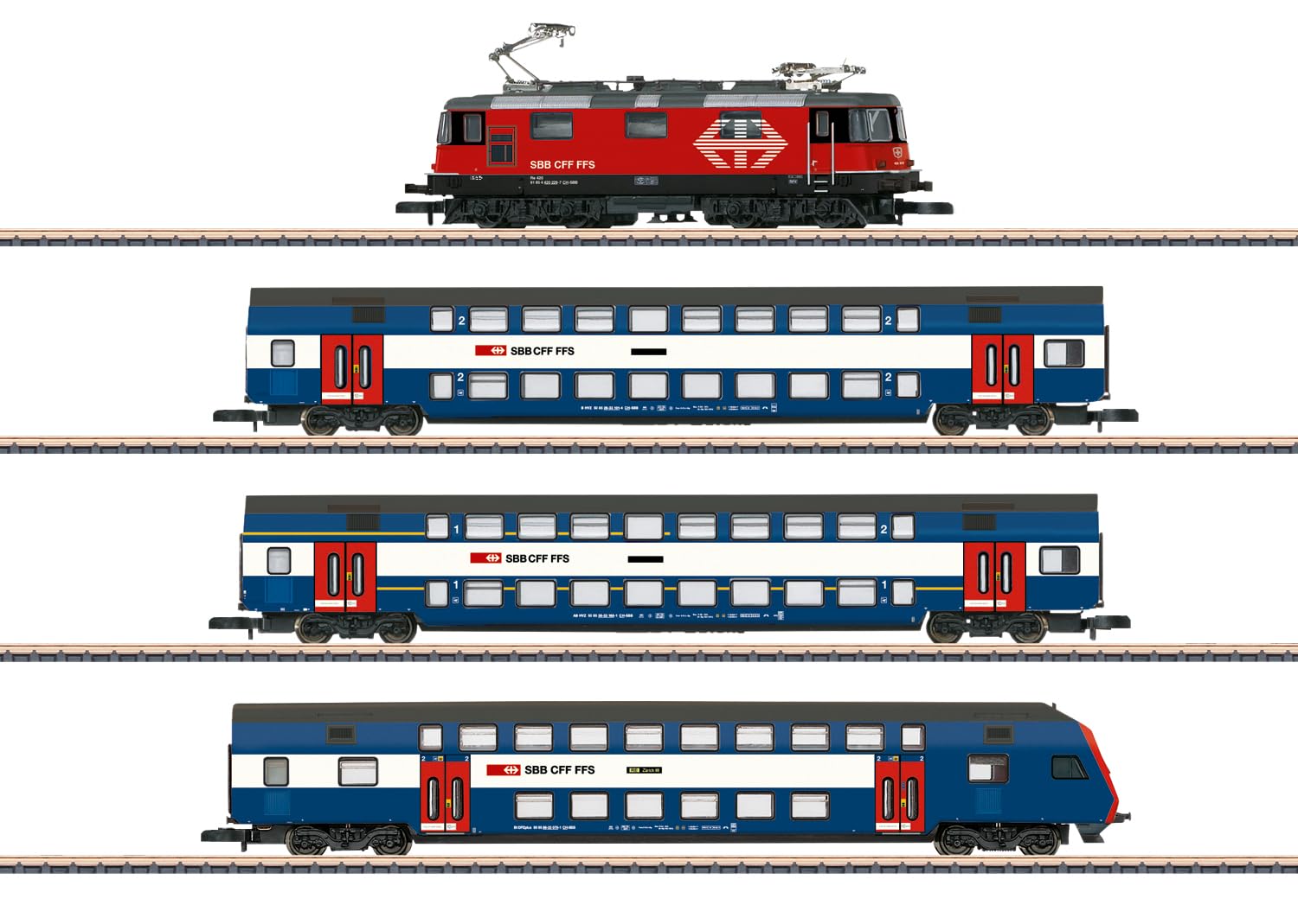 Zestaw pociągowy Zurych S-Bahn SBB z Re 420