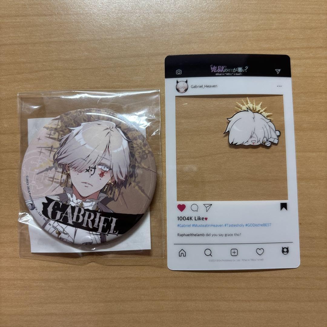 Amazon.co.jp: 地獄のどこが悪いWHBコミケC104缶バッジクリアカード