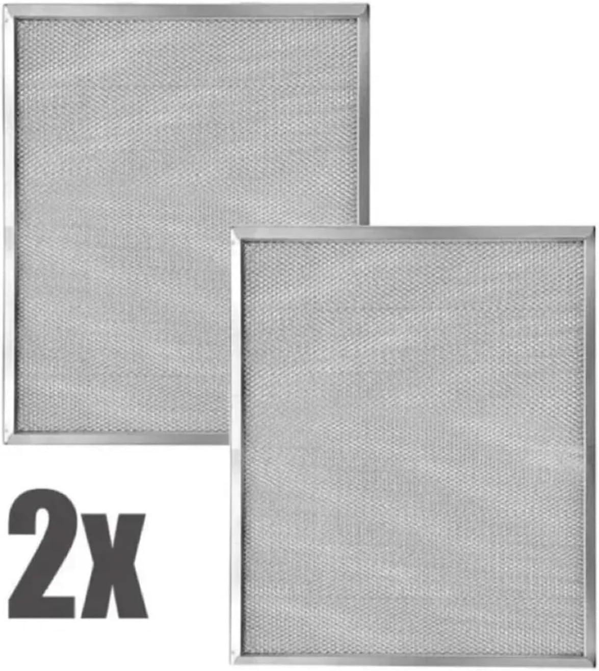 2PCS Range Hood Aluminum Filter 288X362mm For P/N 103793 Home Kitchen Appliance Replacement Accessories